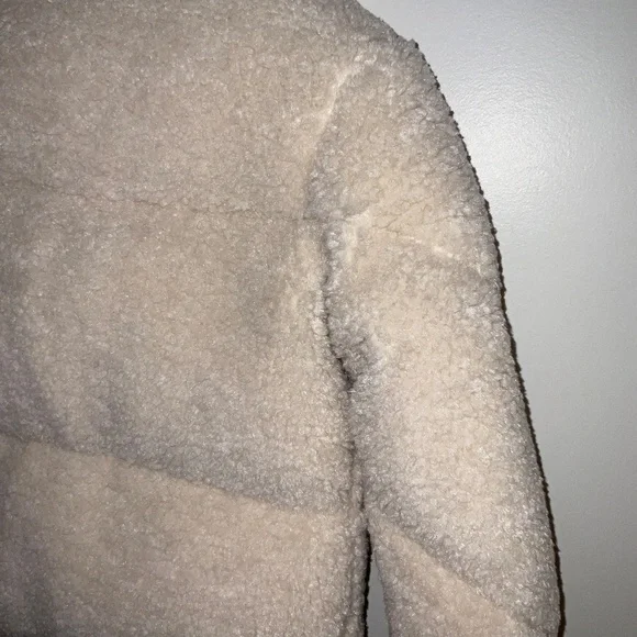 SAM. NYC Girls Sherpa Mid Coat – Size 8 (Almond) – NWT - Picture 7 of 14